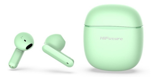 Imagen 3 de 4 de Hifuture Colorbuds Auriculares Tws 5.0 Soft Bass Verde