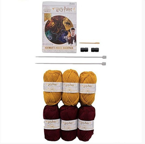 Imagen 7 de 7 de Harry Potter Kit Haz Tu Mochila Gryffindor