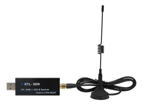 Rtl Sdr Receptor R820t2 Usb Rtl-sdr Dongle Con 0.5ppm Tcxo S