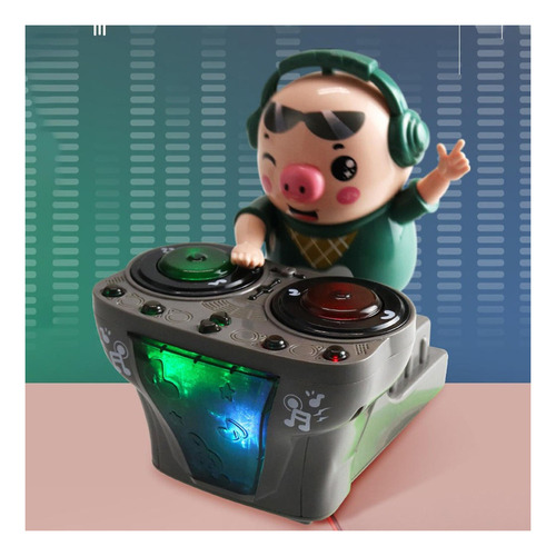 1 Regalo De Juguete De Cerdito De Batería For Niños