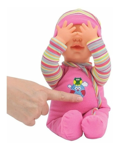 Muñeca Piky Bebe Se Esconde Interactiva Lalelu Larix Toys