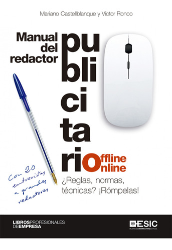 Manual Del Redactor Publicitario Offline-online  -  Castell