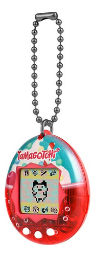 Mascota Electrónica Original Ice Cream Float Tamagotchi Malteada Rojo