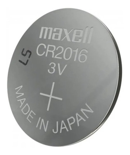5 Pilas Maxell Cr2016 Tipo Botón Japonesa /madidino Import