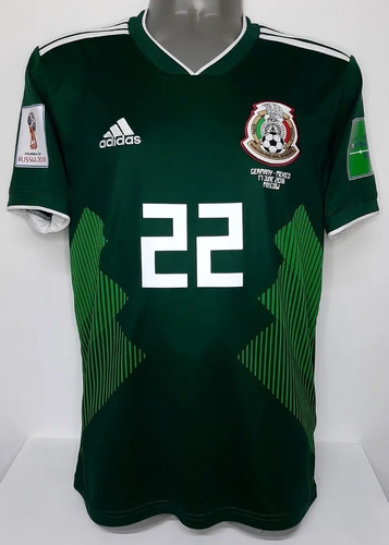 Mexico adidas Mundial 2018 Chucky Lozano L Soccerboo Js139