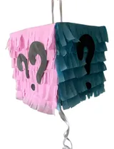Comprar Revelación De Género Caja Piñata Baby Shower Niña Niño Bebe