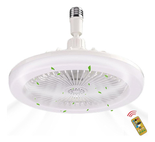 Lampara Ventilador De Techo Con Luz Y Remote 3 Modos