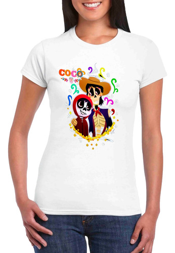 Playeras De Dia De Muertos Coco-028