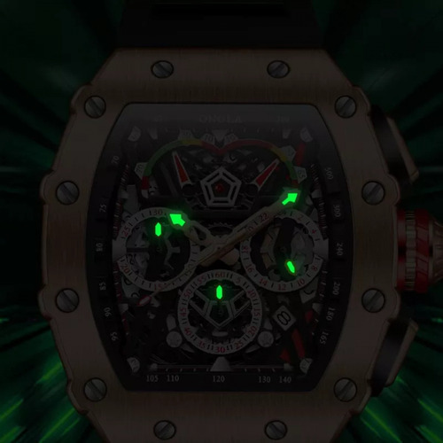 Reloj Onola6827j Luminous Quartz Calendar Resistente Al Agua