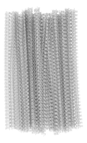 100 Piezas De Lomo De Encuadernación De Alambre De Doble Buc