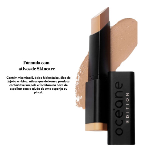 Base Em Bastão Foundation Stick Honey Océane Edition 8g