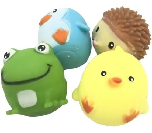 Pack 4 Squishy Animales