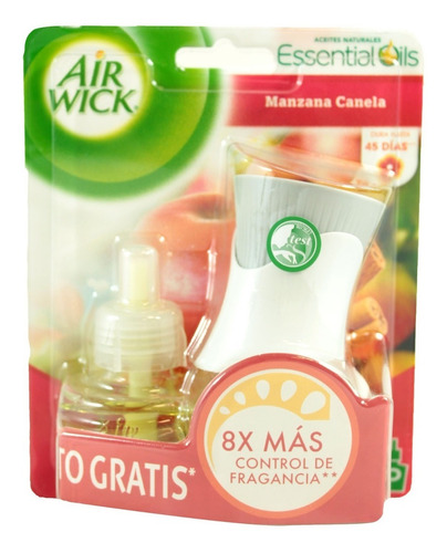 Aromatizante Ambiental Air Wick Manzana Canela 21 Ml