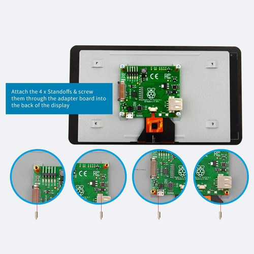 Pantalla Táctil De 7 Para Raspberry Pi