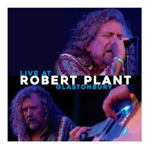 Vinilo Lp Robert Plant Live Glastonbury Nuevo Cerrado