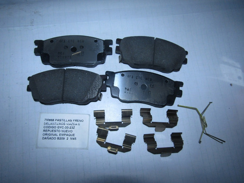 Pastillas Freno Delanteros Mazda 6 Codigo Gyc-33-23z