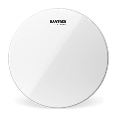 Mx White Marching Tenor Drumhead, 14 Pulgadas