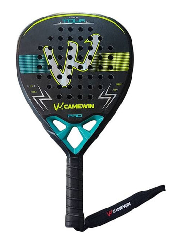 Pala De Padel 18k Camewin Pro Incluye Tubo 3 Pelotas-2 Grips