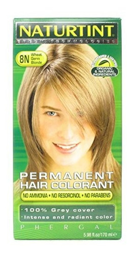 Naturtint 8n Permanente Germen De Trigo Rubio Color De Pelo 