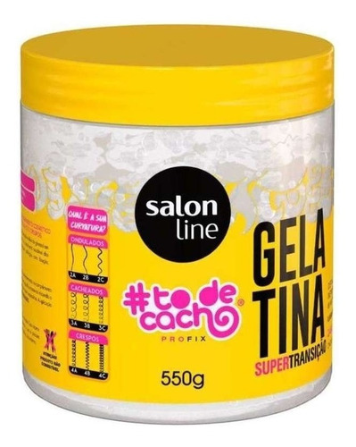 Gelatina To De Cacho Super Transição Salon Line 550g