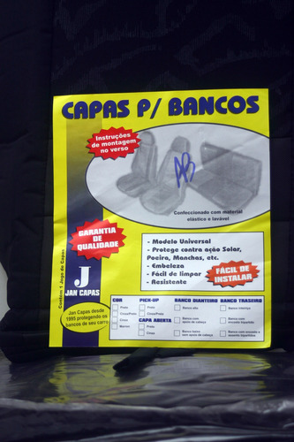 Imagem 2 de 2 de Capa De Banco Universal