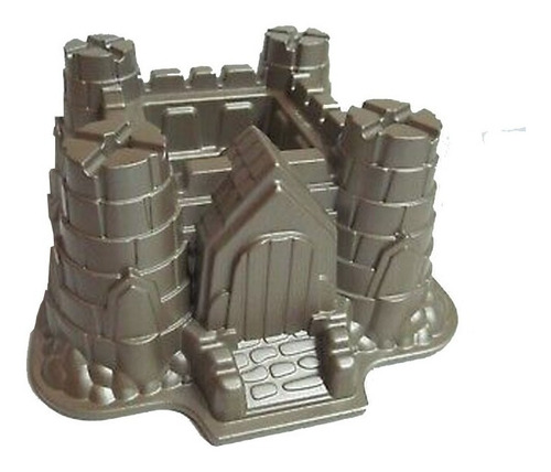 Molde Repostería Castillo Medieval Torta Aluminio Nordicware