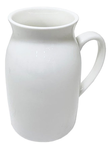 Taza Jarra  Lechera Blanca Para Sublimar Color Make 325ml