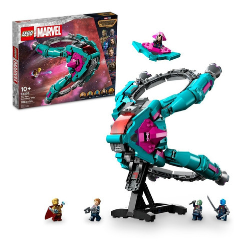 Kit Lego Super Heroes 76255 Nave Nuevos Guardianes 1,108 Pz