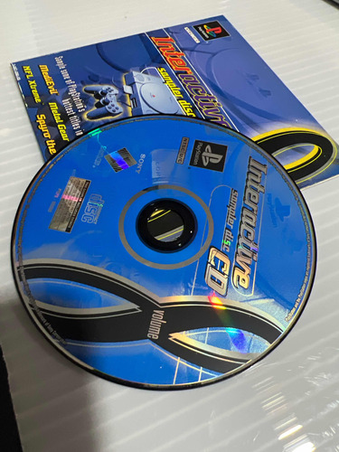 Interactive Sampler Disc Ps1