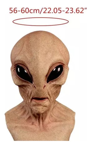 Máscara De Látex De Cabeza Completa For Halloween, Disfraz