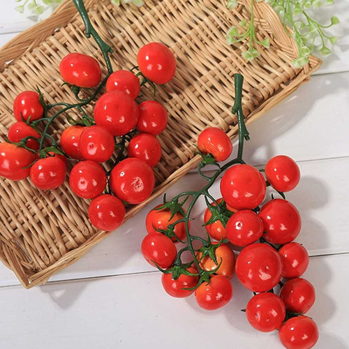 Frutas Artificiales Modelo De Fruta De Granada Y Tomate Long