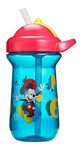 Taza Con Pitillo Para Niños, Diseño De Mickey Mouse 10 Onzas