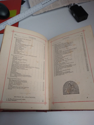 Livro Antigo Raro Shelley's Poetical Works - Percy Shelley