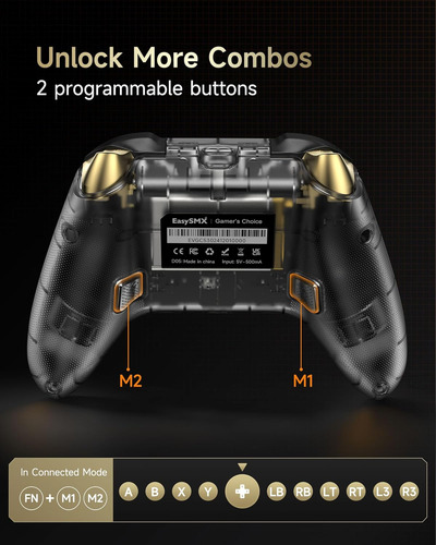 Easysmx D05 Pc Controller - Enhanced Wireless Bluetooth P...