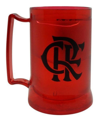 Caneca Gel Peça Vermelha Rubro Negro - Flamengo