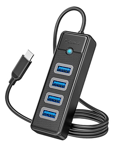 4 Puertos Usb 3.0 Hub Orico Ultra-slim Data Splitter Usb Con