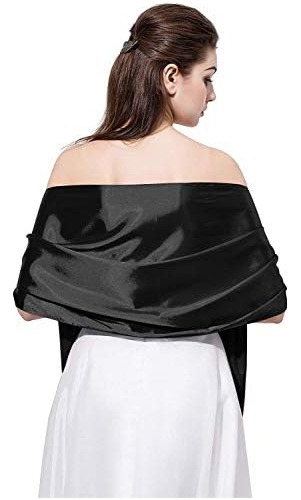 Bbtdin Bufanda De Mujer Chal Wrap Bufandas Satén Pañuelo Dam