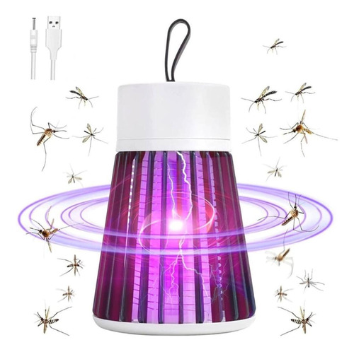 Luminaria Mata Mosquito Repelente Eletrico Usb Armadilha