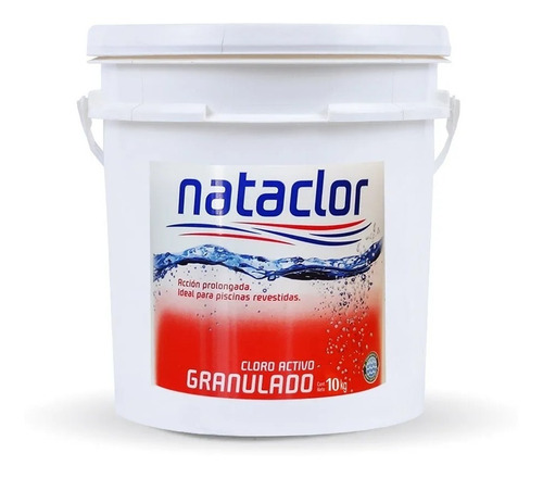 Cloro Granulado Pileta Venecita Revestida Nataclor 10 Kg