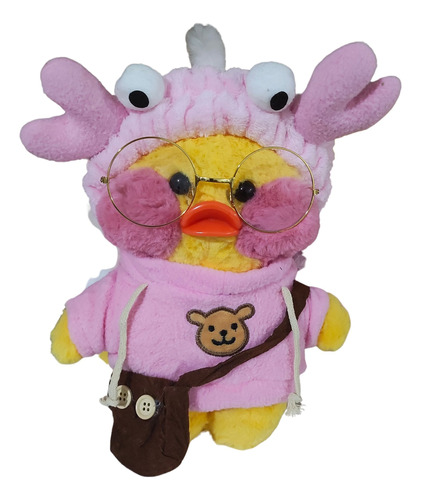 Peluche Lalafanfan Pato Tik Tok  30cm Suave Kawaii Importado