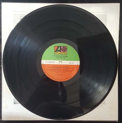 Lp Average White Band Cut The Cake 1975 (Usado)
