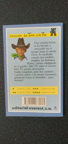Los Jinetes Fantasmas De Goldspur. Barbara Siegel. Lib. Jueg (Usado)