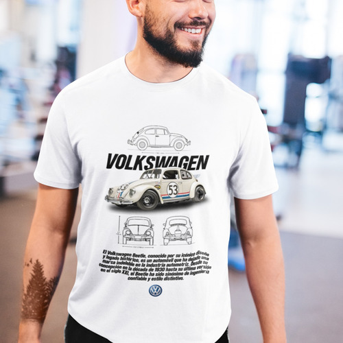 Remera De Volkswagen Fusca