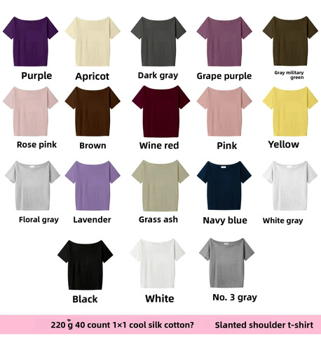 Camiseta Con Hombros Descubiertos Para Mujer, Mezcla De Poli