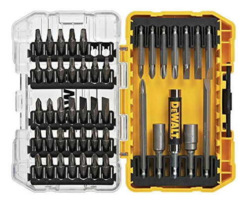 Juego De 45 Destornilladores Dewalt Dw2166 Con Funda Rígida