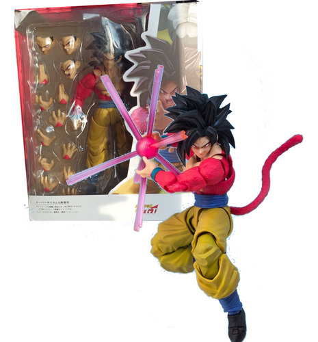 Goku Ssj4 Dragon Ball Gt Nuevo En Caja Con Accesorios