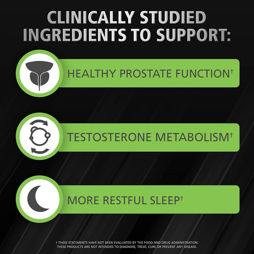 Suplemento Urinozinc Prostate Plus Para Hombres, Suministro