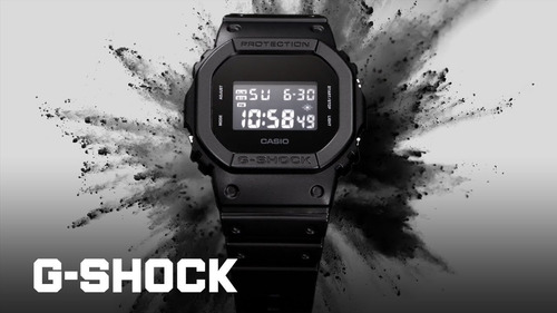 Reloj Casio G-shock Dw-5600bb-1 Negro Negro Negro (Usado)