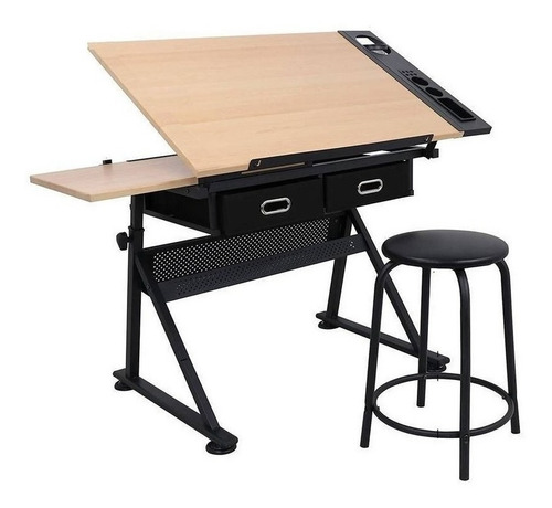 Imagem 1 de 5 de Mesa Para Desenho Com Banqueta Sinoart Board - Sfe0193