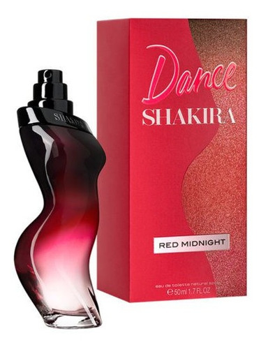 Shakira Dance Red Midnight Women Edt 50 Ml